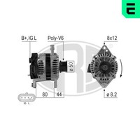 ERA 210643A Generator FüR Chevrolet Daewoo