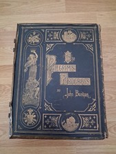 Pilgrims Progress by John Bunyan 1876 Vintage Hardback Book.
