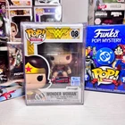 Funko Pop Heroes DC Wonder Woman Metallic NYCC Exclusive Sticker 500 Pieces
