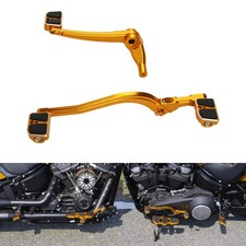 Kit de pedales de brazo de freno palanca de cambios y clavijas de cambio aptas para Harley Street Bob 18-25