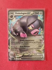 OINKOLOGNE EX 158/198 SCARLATTO E VIOLETTO SVI CARTA POKEMON ITA RARA MINT