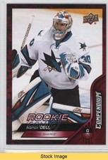 2016-17 Upper Deck Compendium Rookies Red Aaron Dell #595 READ fr5