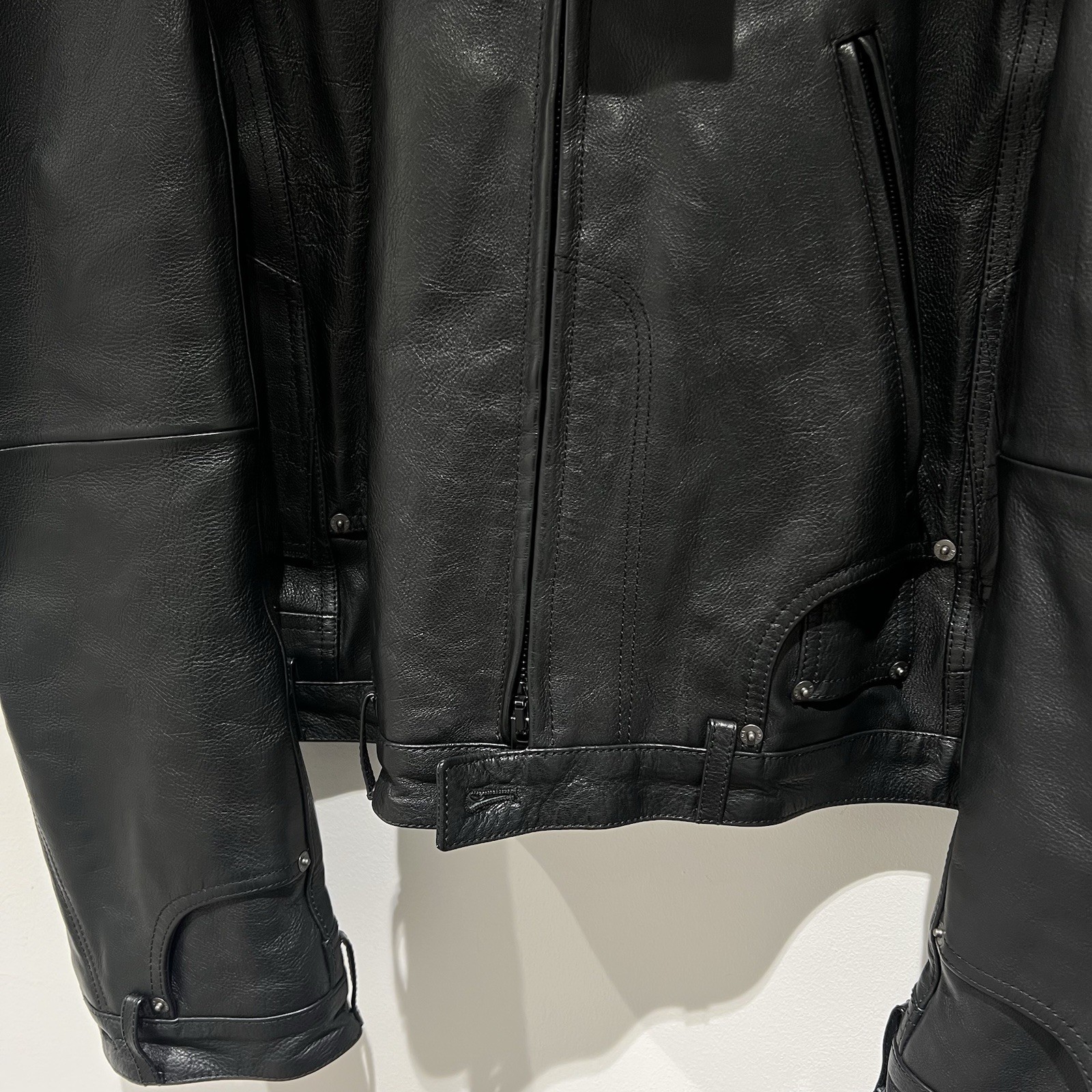 Balenciaga Oversized Leather Jacket In L And XL thumbnail 3