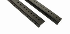 1 PAIR PENN ELCOM 8U / 8 SPACE Rack Rails - 14" total length sku R0828-08