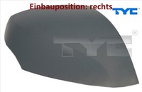 TYC 328-0147-2 Abdeckung FüR AußEnspiegel Rechts FüR Renault