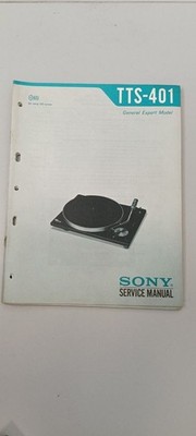 Service Manual Sony TTS-401
