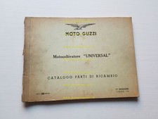 Moto Guzzi Motocoltivatore Universal 1964 catalogo ricambi originale