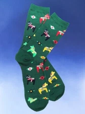 NWT Swedish Dala Horse Women's Socks 
