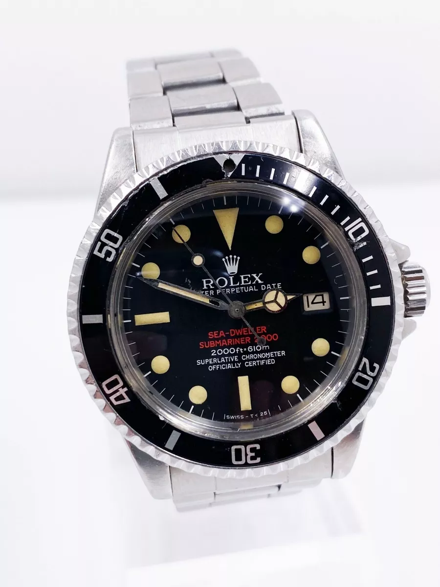 Sea dweller 1665 double cheap red