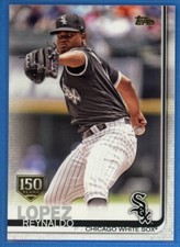 2019 Topps Series 1 150th Anniversary Gold Stamp #111 Reynaldo Lopez White Sox