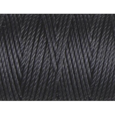 Tex 400, BLACK, C-Lon Bead Cord, 39 yards/36m, (400-11)