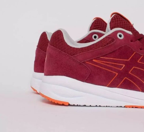NUEVOS Zapatillas Asics Onitsuka Tiger Shaw Runner Gamuza/Borgoña - Imagen 5 de 7
