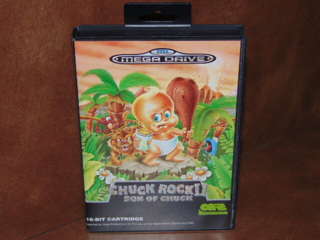 Chuck Rock II 2 Son of Chuck / Sega MegaDrive / Version Pal. / Jeu en Boite!!!