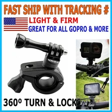 Bicycle Bike Motorcycle Handlebar Mount Holder Clamp For Gopro Hero 8 7 6 5 4 3