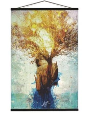 Forgiveness by Mario Sanchez Nevado Poster - 24" x 36" with Black Poster Hanger