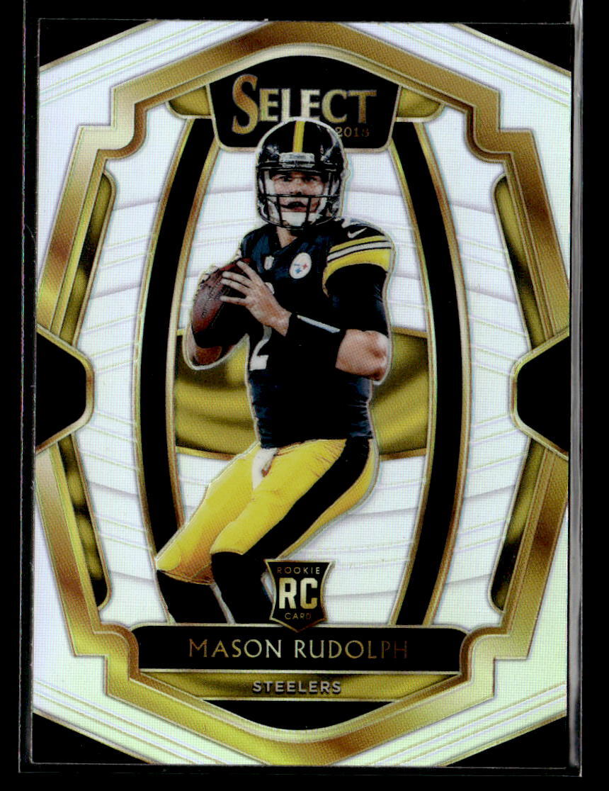 Mason Rudolph 2018 Panini Select #153 Silver Prizm Pittsburgh Steelers