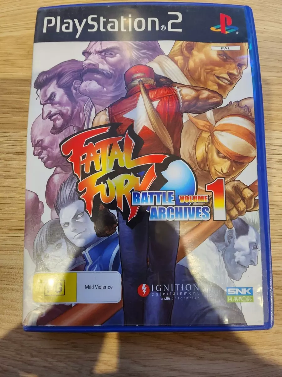 Jogo Fatal Fury Battle Archives Volume 1 PS2