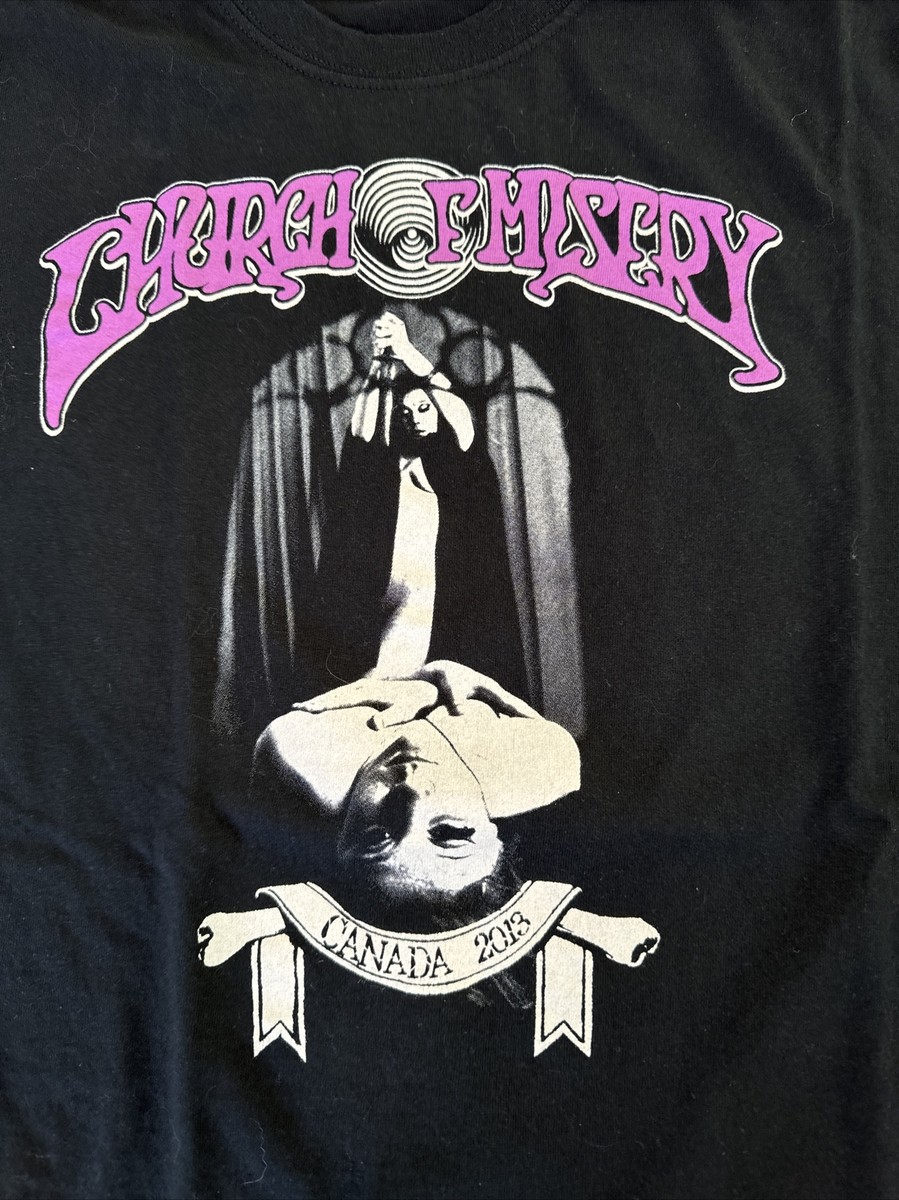 Church Of Misery Houses Of The Unholy 2013 Canada Vintage T-Shirt