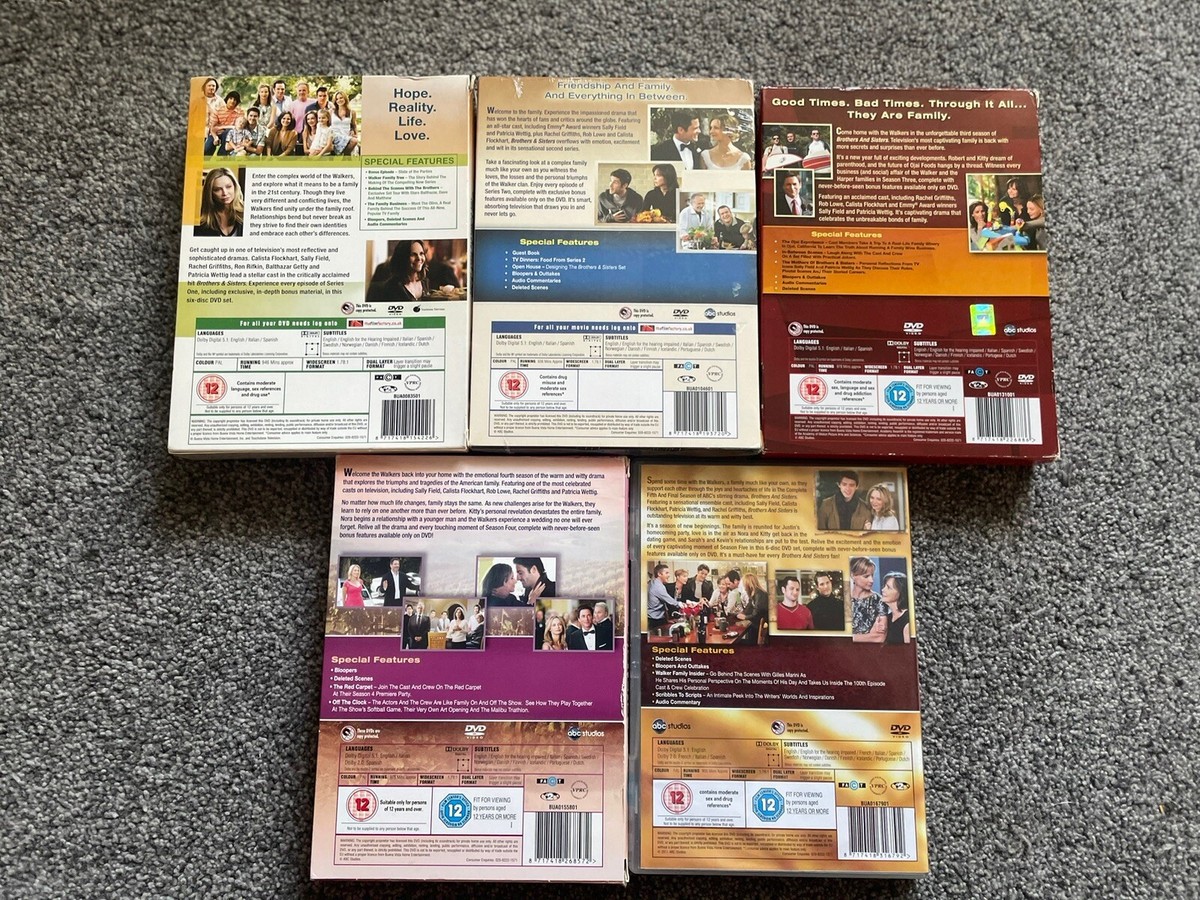 Brothers And Sisters: Complete Series DVD BOX SET Season One To  Five