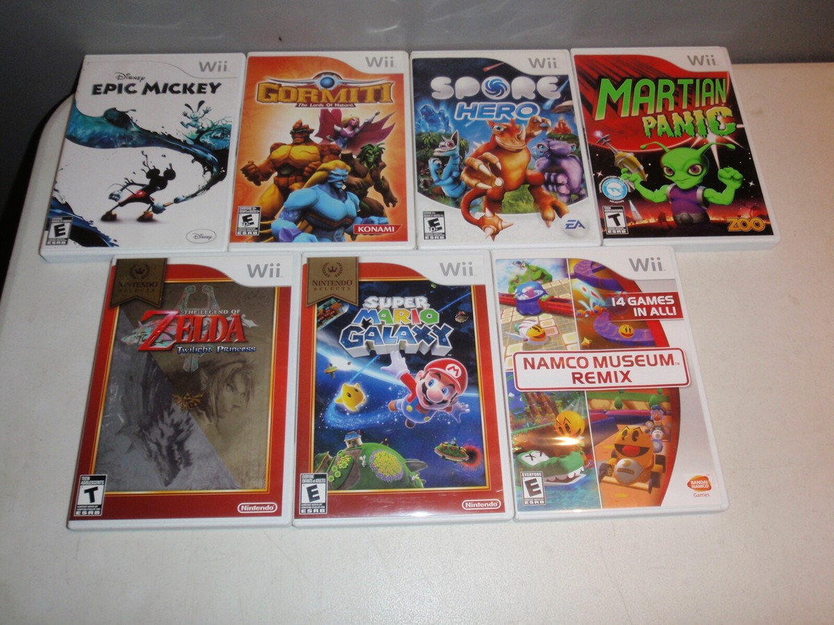 The Legend Of Zelda Twilight Princess Mario Galaxy Namco Nintendo