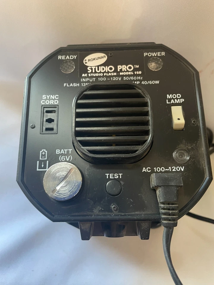 Rokunar Studio Pro 150 AC Flash 135WS  Modeling Lamp Tested works - Image 2 of 4