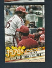 2020 Topps Update Series Baseball Decades' Best # DB-28 Philadelphia Phillies