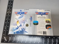 (Movie Store Rental Display) Top Gun Nintendo NES Box - No Game
