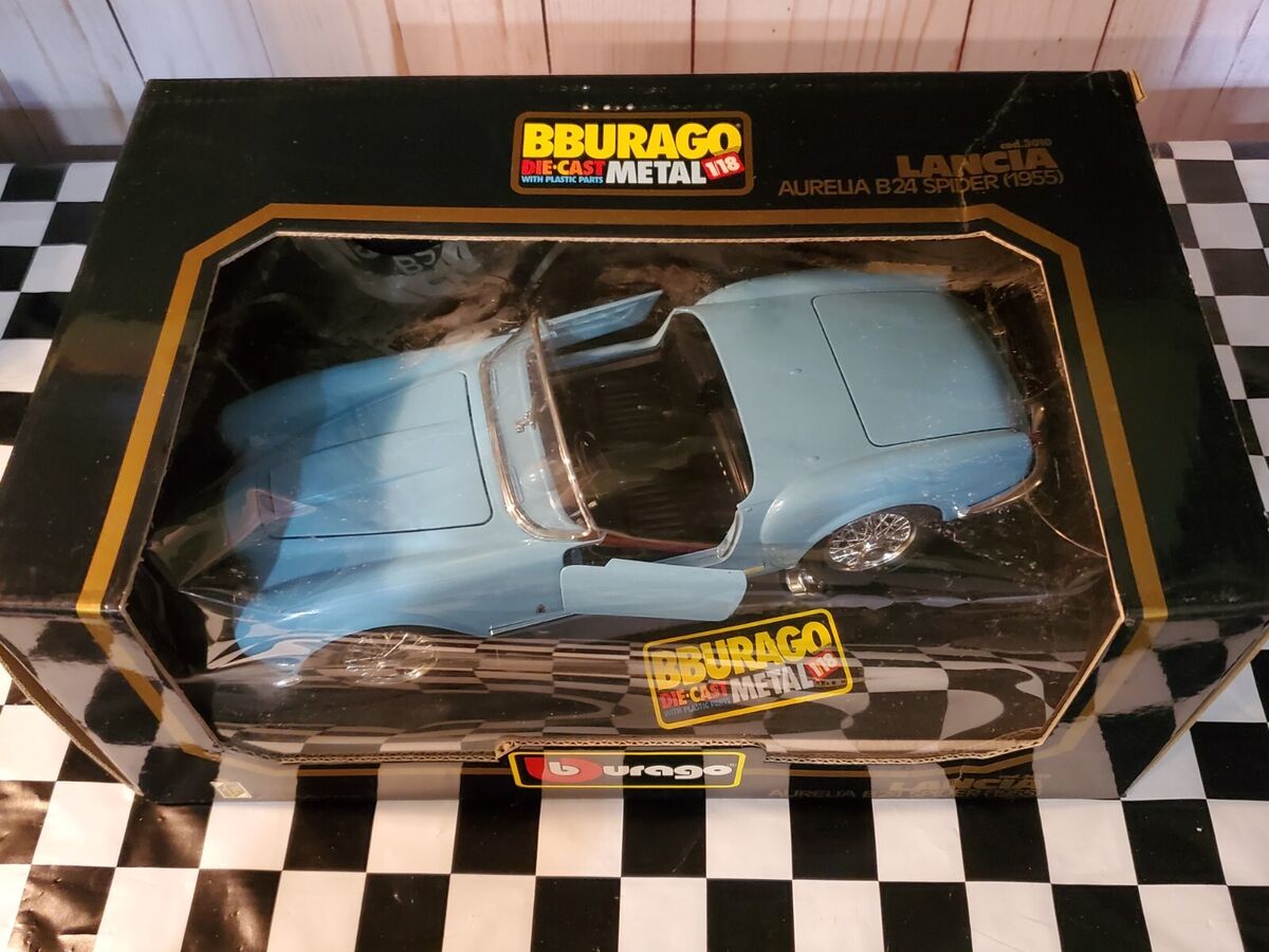 Bburago 1955 Lancia Aurelia B24 Spider Convertible 1:18