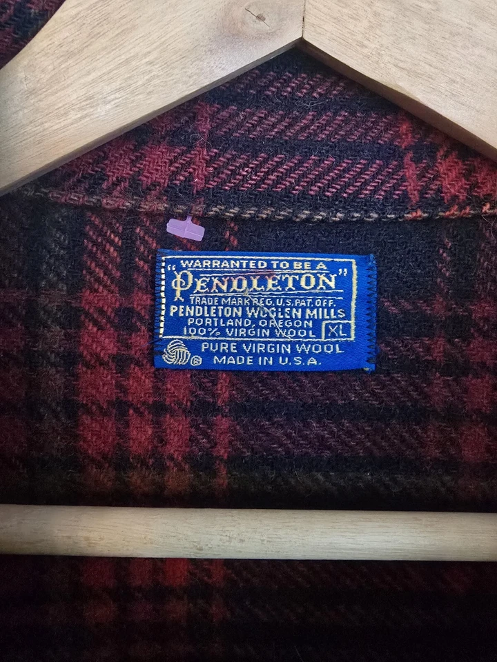 Vintage Mid-century Pendleton Mens Coat - Near Mint - Image 3 of 4