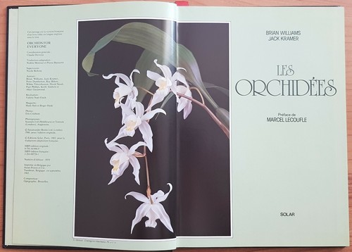 LES ORCHIDÉES de Brian WILLIAMS & Jack KRAMER Illustrations Edition Solar 1983 - Picture 5 of 12