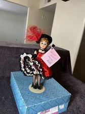 Madame Alexander JANE AVRIL 10”Doll From Moulin Rouge Year 1989By Marshall Field