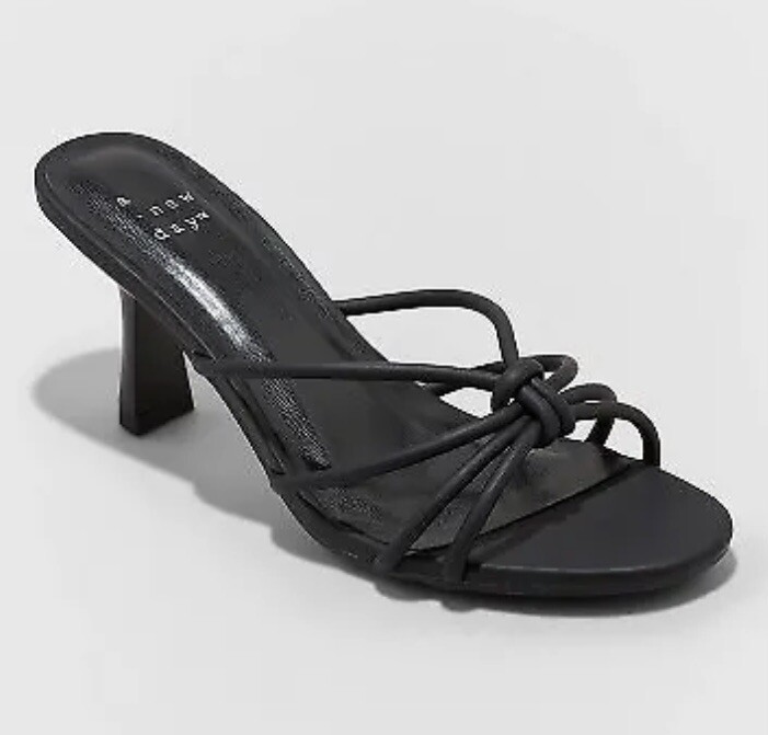 Women's Lady Mule Heels Black - A New Day - SIZE 9 | eBay