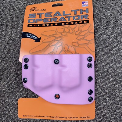NEW Phalanx Stealth Operator Holster Series Twin Magazine Pink