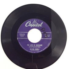 Nelson Riddle The Love Of Genevieve Theme From The Proud Ones 45 Vinyl Record EX