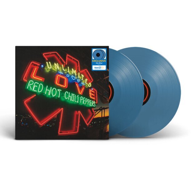 RED HOT CHILI PEPPERS Unlimited Love SKY BLUE COLOURED 2x VINYL LP RECORD SEALED