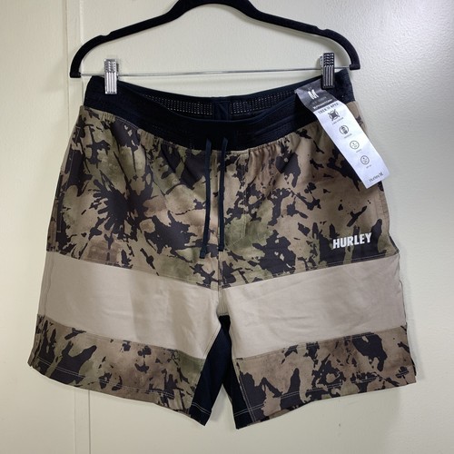 Hurley Phantom Shorts Medium Trek 11 Apex 17.5" Camouflage 4 Way Stretch - Picture 4 of 8