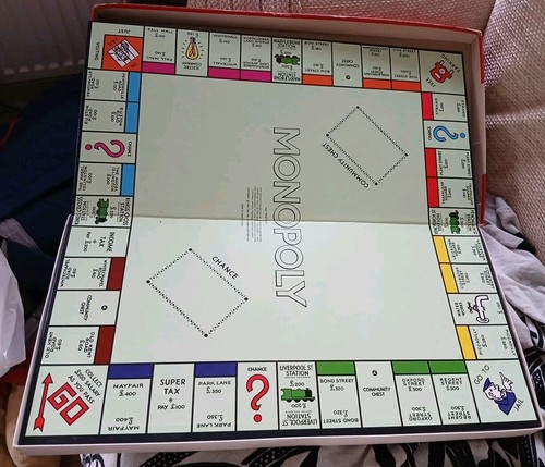 Boxed, Complete, Vintage Game Of Monopoly By Waddington - Picture 3 of 4