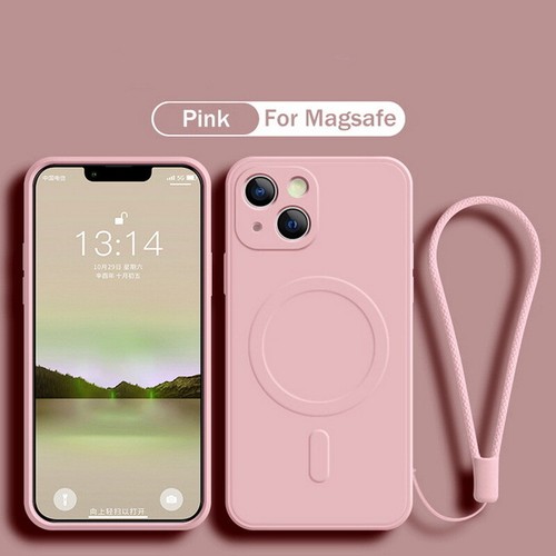 Magnetic Magsafe Silicone Case For iPhone 16 15 14 Pro Max 13 12 11 Phone Cover - Picture 19 of 23