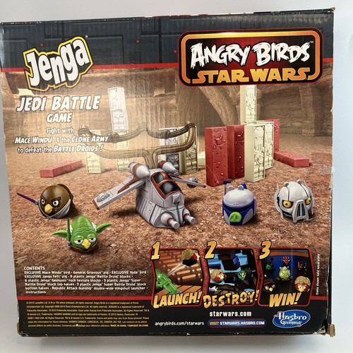 Angry Birds Star Wars: Jenga Jedi Battle 2013, Hasbro *Incomplete - Picture 8 of 13