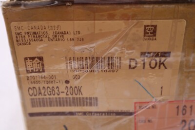 SMC CDA2G63-200K TIE ROD Cylinder #S-351