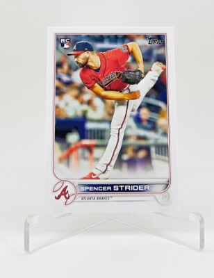 2022 TOPPS #509 SPENCER STRIDER RC ATLANTA BRAVES