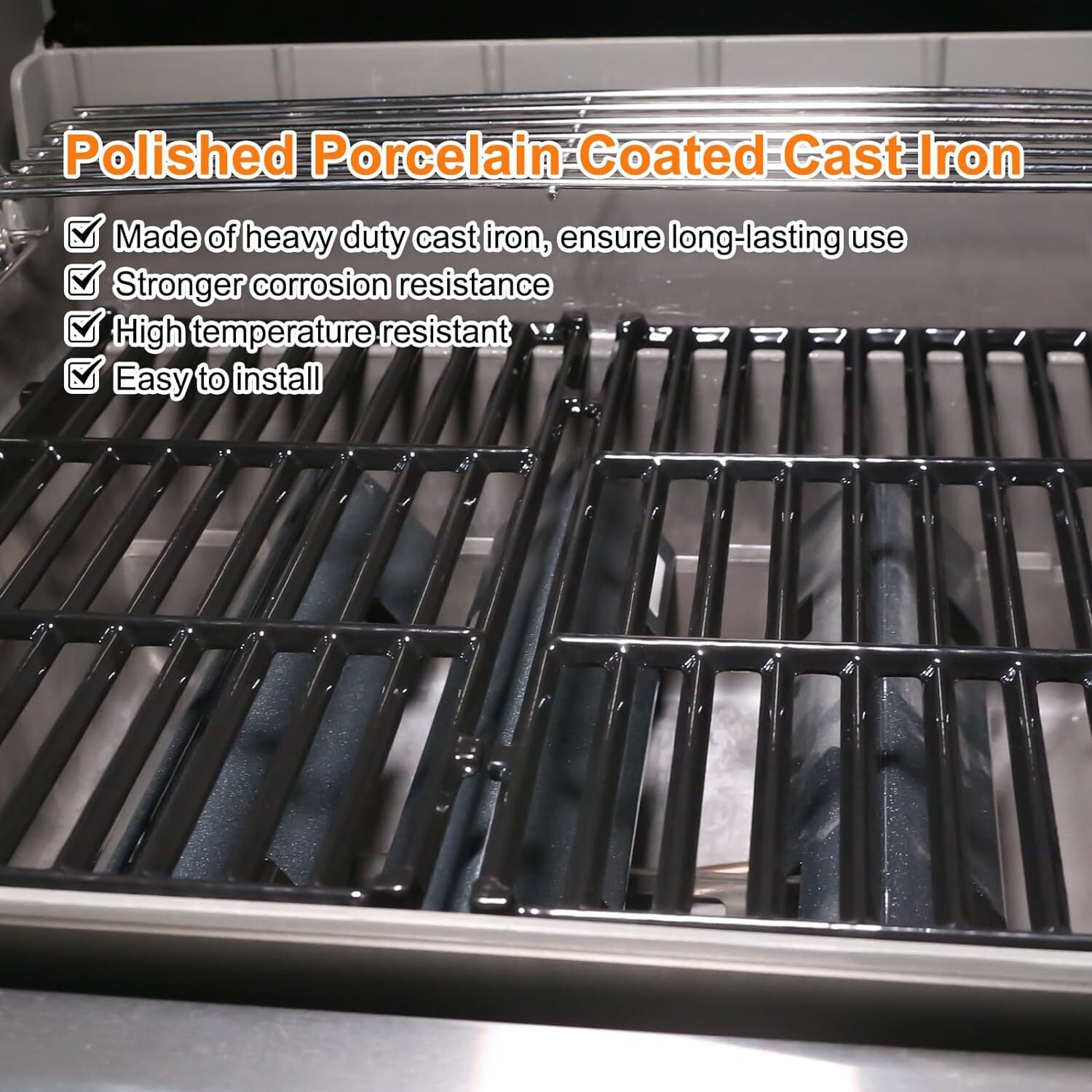 7637 Porcelainenameled Cooking Grates for er Spirit E210 E220 S210