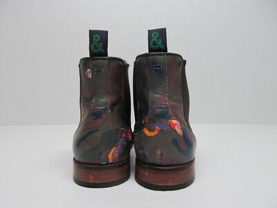 Paisley & Gray Shoreditch Camo Butterfly Leather Chelsea Boot 8M Paisley & Gray | Shoes | Paisley Gray Shoreditch Camo  main image 3