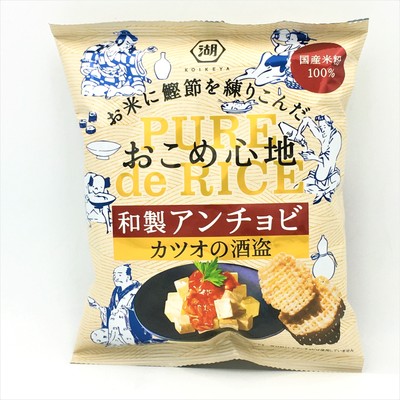 Koikeya Pure De Rice Anchovy Flover Crispy Snacks 42g 湖池屋100%純米酥脆零食(鳳尾魚風味)