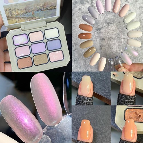 Solid Nail Gel Palette Mud Painting Spring Summer Color Art For Nail Design K7B2 - Picture 4 of 30