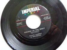 jimmy haskell rockin in the orbit vg+ 45 jimmy haskell rockin in the orbit vg+ 45