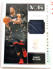 2019-20 Panini Noir Box Memorabilia Jimmy Butler Patch Relic /99 1/1