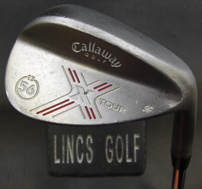 Callaway X Tour 56° Sand Wedge Stiff Steel Shaft Iomic Grip Callaway X Tour 56° Sand Wedge Stiff Steel Shaft Iomic Grip
