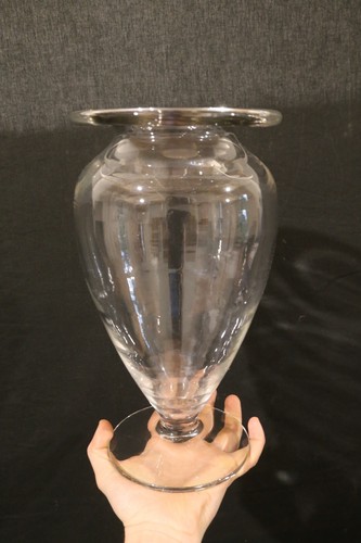 grande vaso anfora vetro soffiato murano vintage design anni 50 60 900 nason - Foto 4 di 24
