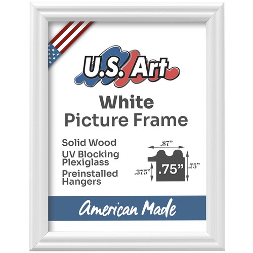 Marco de fotos de decoración de pared colores tradicionales de 0,75" US ART - 17x20 pulgadas - Imagen 37 de 43